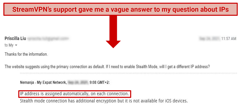 Server Network — Limited Coverage